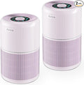 2 Pack Air Purifier for Home Bedroom by AIRTOK
