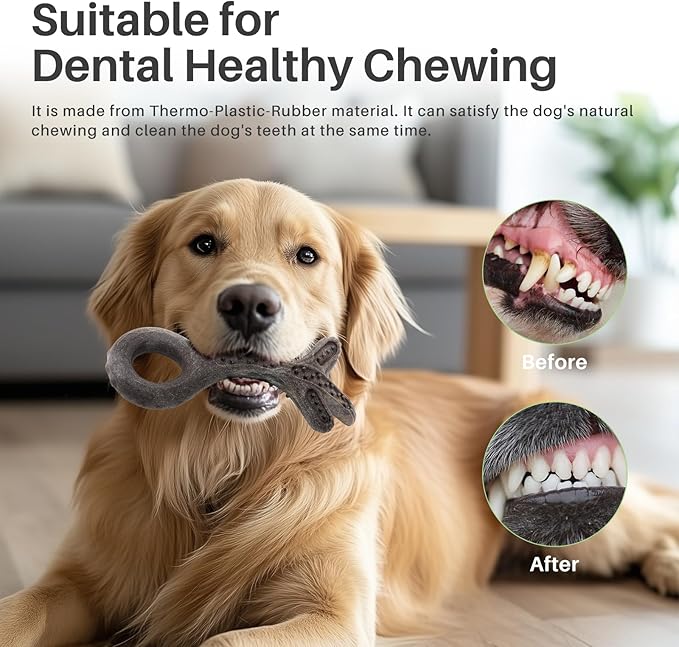 Gardner Pet 2-Pack Dog Chew Toy, Long Lasting Interactive Dog Toys Add Shredded - Image 5