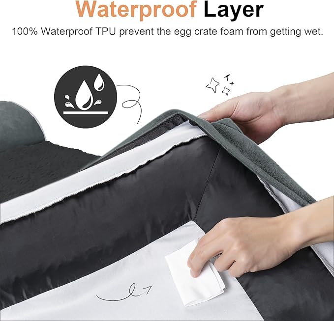 Medium Dog Bed Orthopedic Washable: Beds Bolster Medium Sized Dogs Bed Egg - Image 4