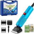 Pet Grooming Clippers 200W, Stepless Speed Control & Low Noise<50db