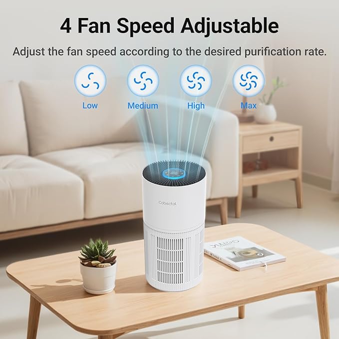 Air Purifiers for Home Large Rooms, Cobectal Air Cleaner - Image 7