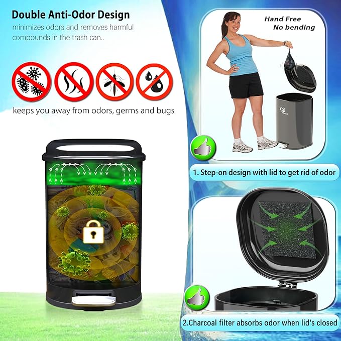 Dog Poop Trash Can Outside, Waste Bin - Image 3