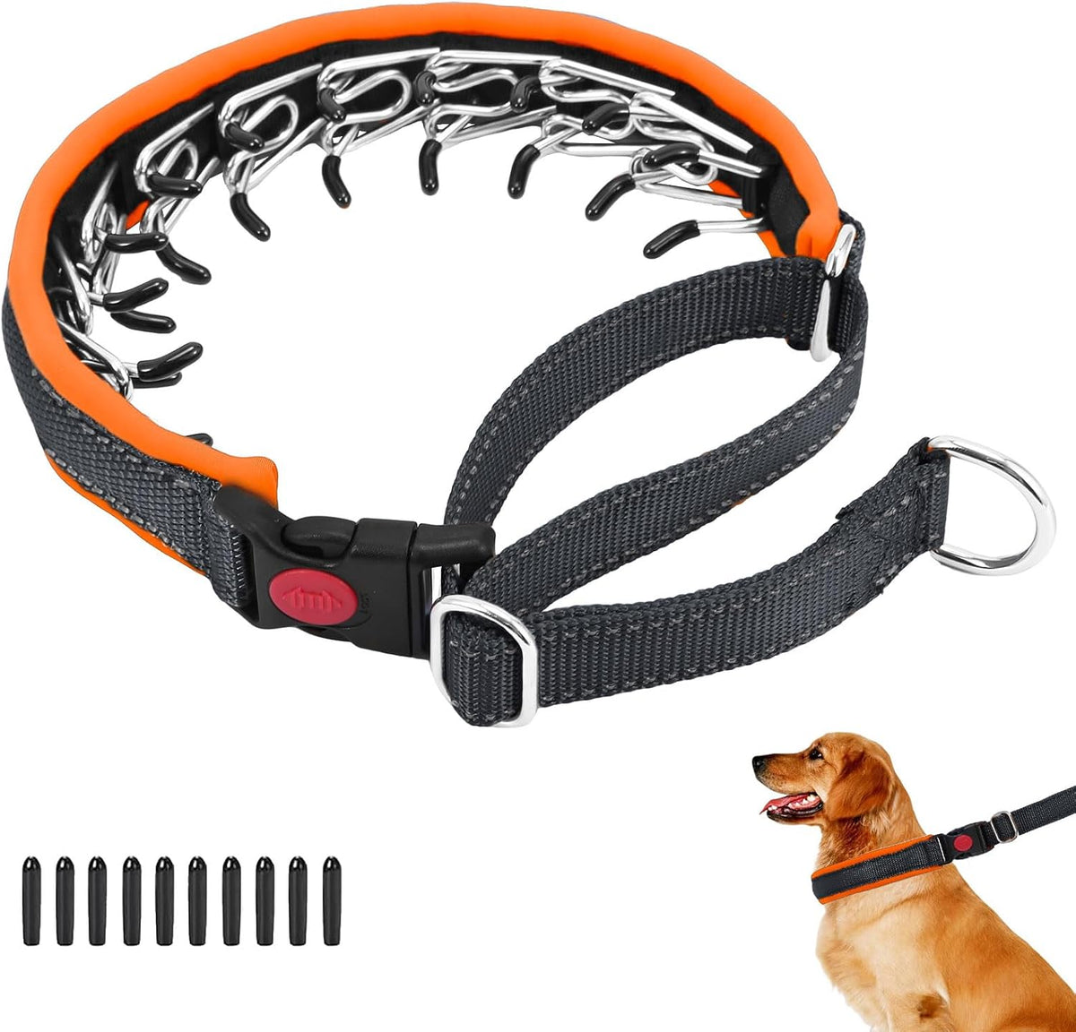 Martingale No Pull Dog Collar for Large Medium Small Dogs