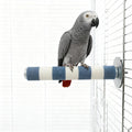 AOTU Bird Perch for Cage, 7.9” x 1” Rough-Surfaced Grinding Stone – Durable Beak & Claw Trimming Accessory for Conure, Cockatiel & Parrot, Non-Toxic Long-Lasting Bird Cage Accessory