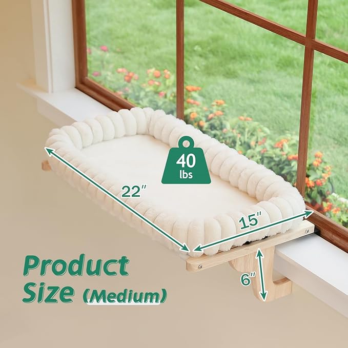 Zakkart SnugCloud Cat Window Perch - Image 8
