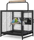 Bird Travel Carrier Cage, 19Inch Wrought Iron Small Bird Cage by Unknown