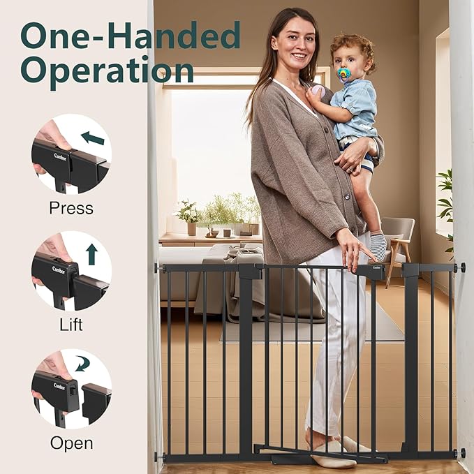 Cumbor 2 Pack 29.7"-48" Baby Gate - Image 6