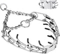 Prong Collar for Dogs, Adjustable Size Dog Training Collar Dog Pinch Collar by Safiman