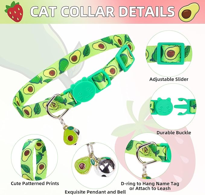 PUPTECK Breakaway Cute Cat Collar - Image 3