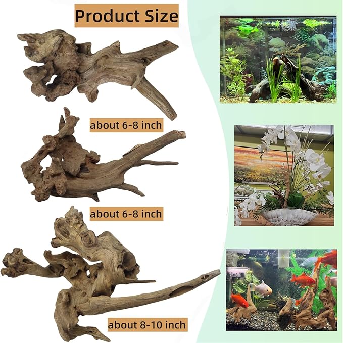 Driftwood for Aquarium Decor, Fish Tank Decor, Drift Wood for Fishtank - Image 2