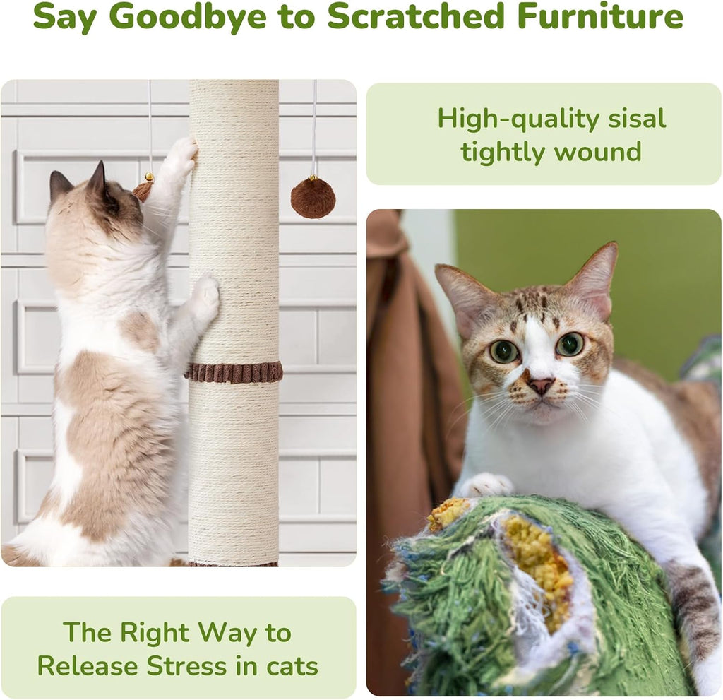 34" Tall Cat Scratching Posts,Heavy Duty and Thicker Cat Scratcher