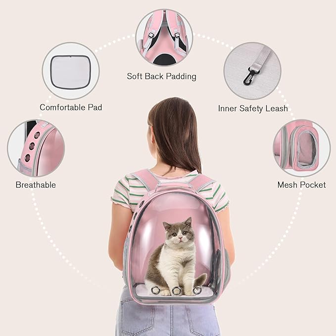 Cat Carrier Backpack, Pet Carrier Backpack Front Pack - Image 5