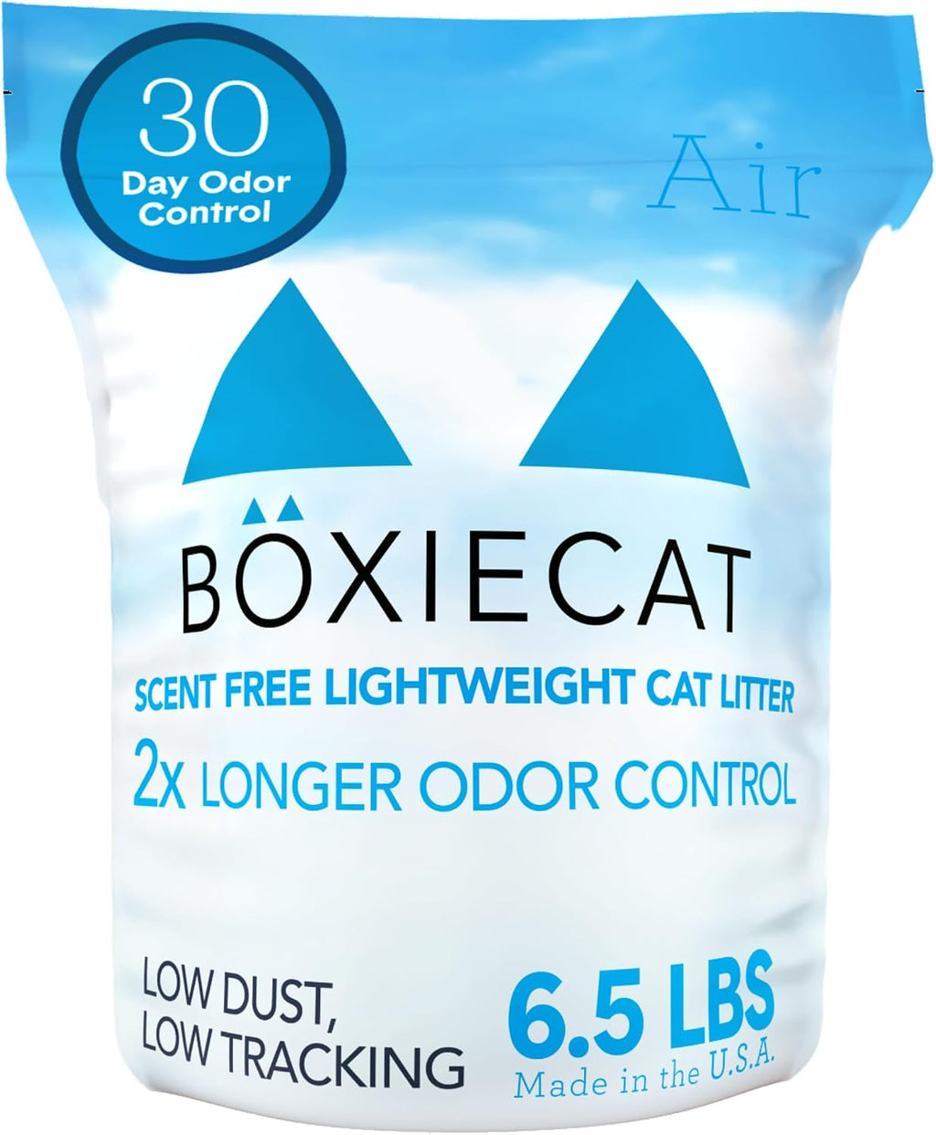 Boxie Scented Lightweight Cat Litter 30+ Day Odor Control Dust Free 16.5 lb