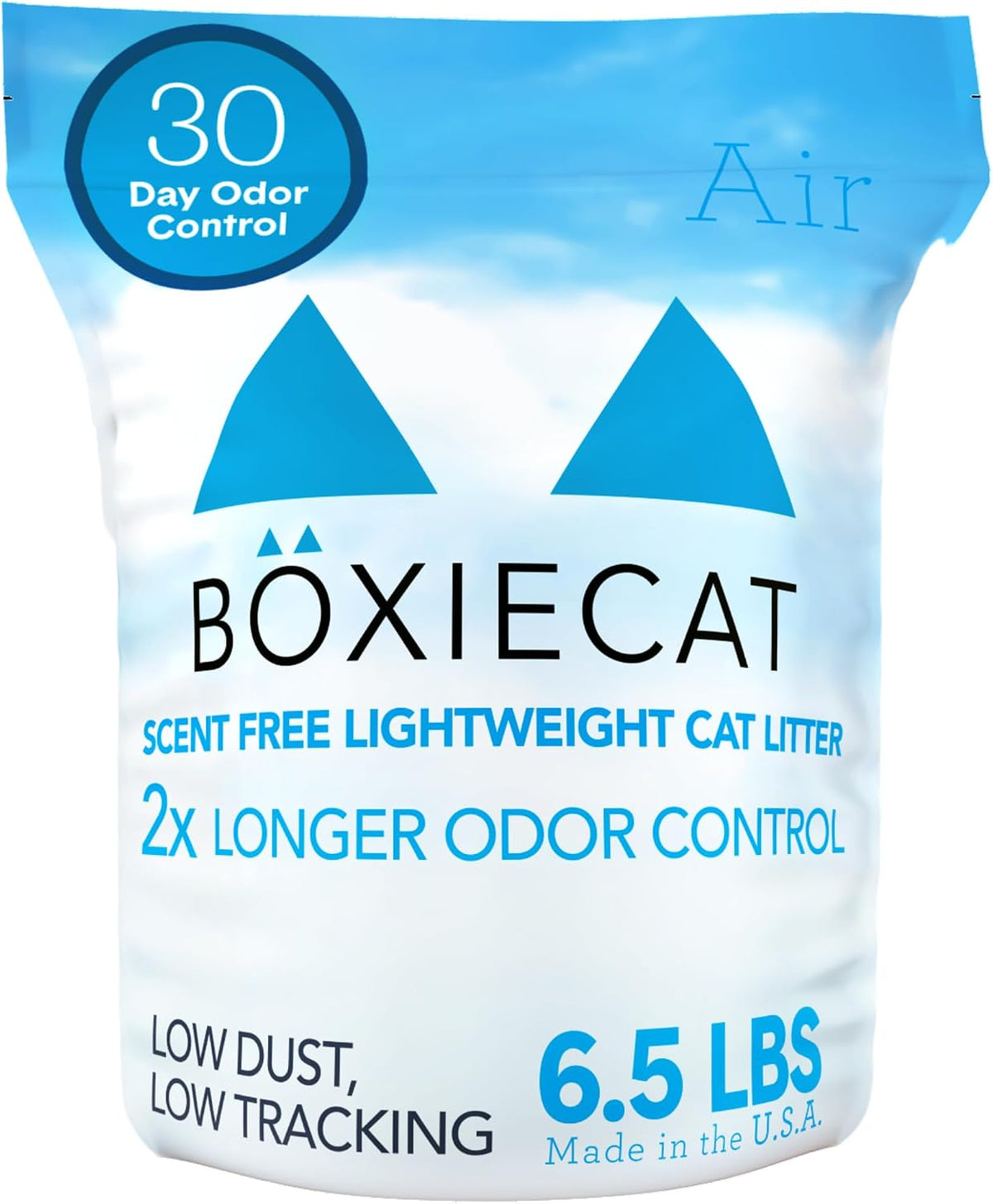 Boxie Scented Lightweight Cat Litter 30+ Day Odor Control Dust Free 16.5 lb