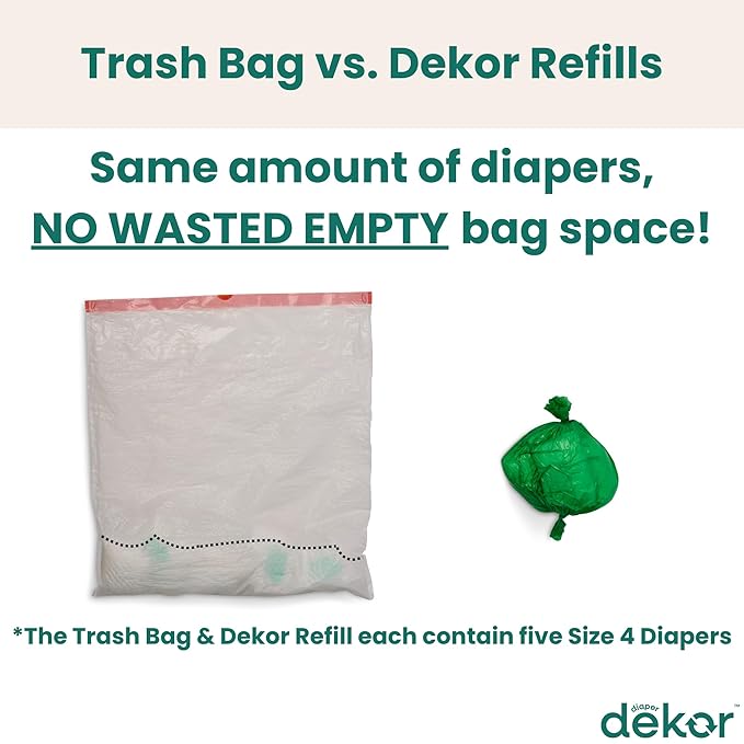 Diaper Dekor EKO Plus Diaper Pail Gift Set - Image 7