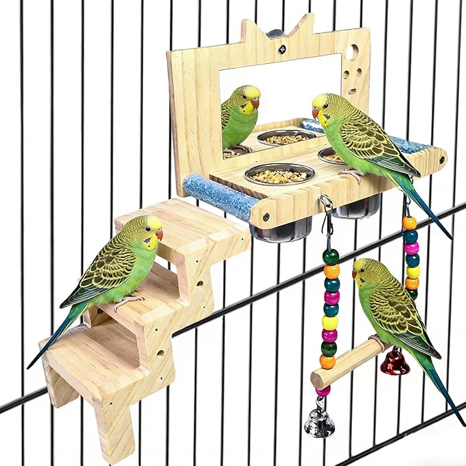 kathson Bird Perches Cage Toys by kathson