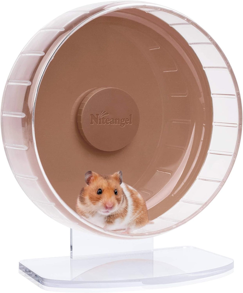Niteangel Super-Silent Hamster Exercise Wheels: Quiet 10 inch Running Wheel