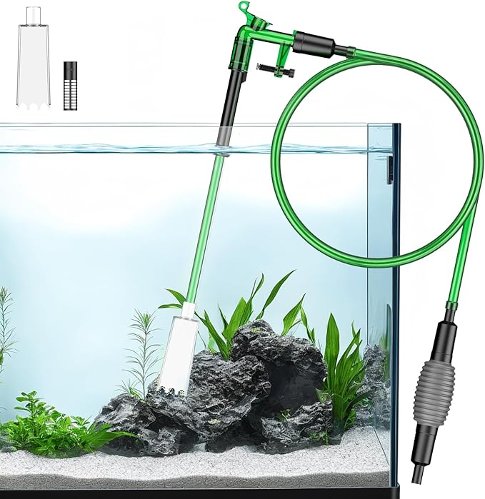 Pawfly Aquarium Water Changer Kit, Fish Tank Siphon Vacuum Cleaner by Pawfly