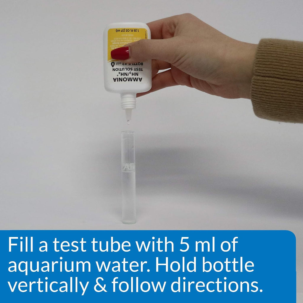 API Ammonia 130-Test Freshwater and Saltwater Aquarium Water Test Kit