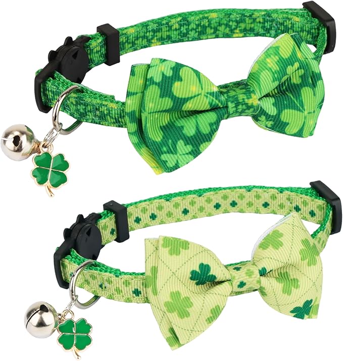 ADOGGYGO St. Patrick's Day Cat Collars - Image 2