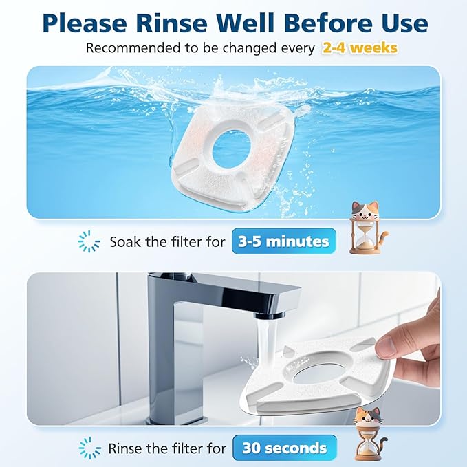16 Pcs Cat Water Fountain Filters - Image 7