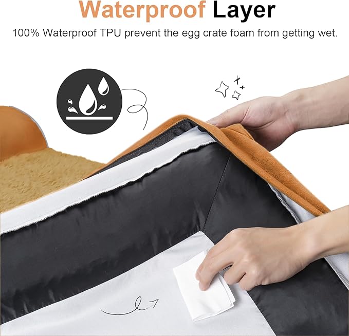 Medium Large Dog Bed Orthopedic Washable: Beds Bolster Medium Large Sized Dog - Image 4