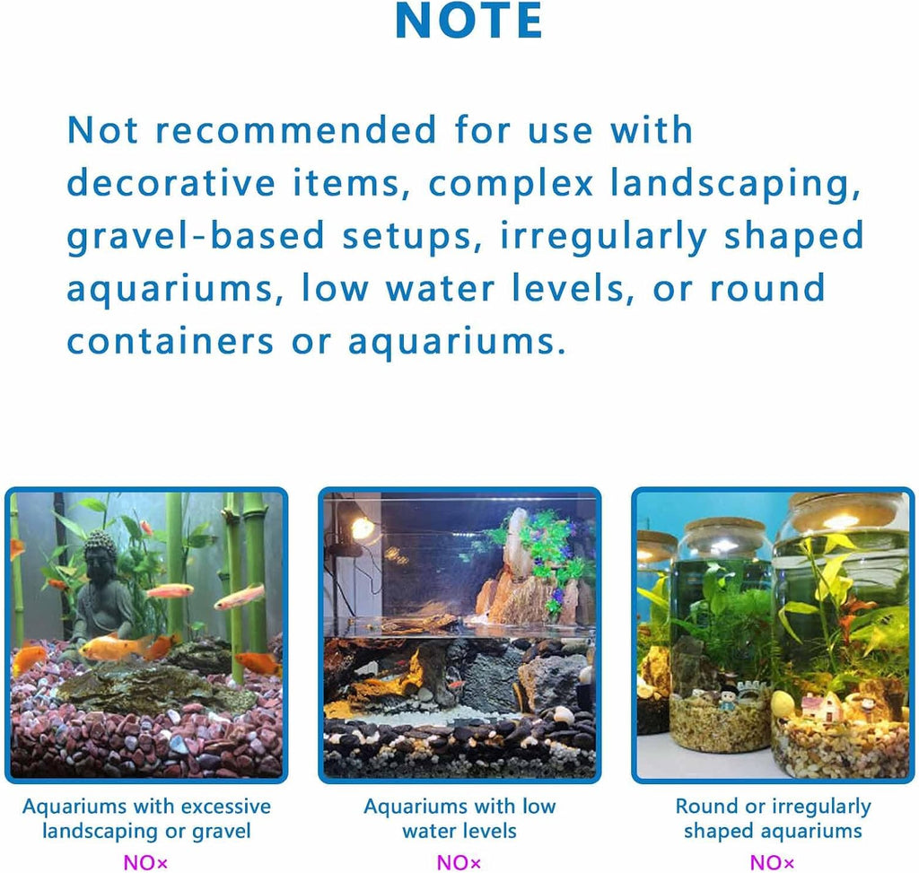 25W 5-in-1 Aquarium Pump w/Replaceable Sponge Filter Cartridge, 475.5 GPH, 3.3 FT Head, Oxygenates Supply,Filters & Purifies Water,Boosts Circulation,Removes Fish Waste,Water Changes, Clear Tanks