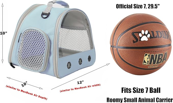 Guinea Pig Carrier Backpack, Bunny Rat Bird - Image 2