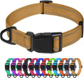 TagME Reflective Nylon Dog Collars, Adjustable Classic Collar by TagME