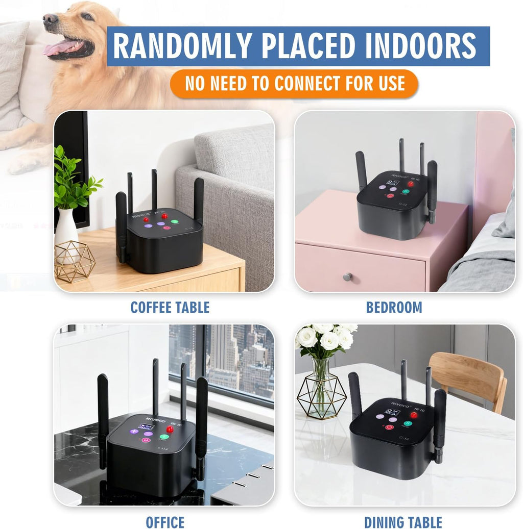 Wireless Dog Fence Intelligent Pet Electric Containment System
