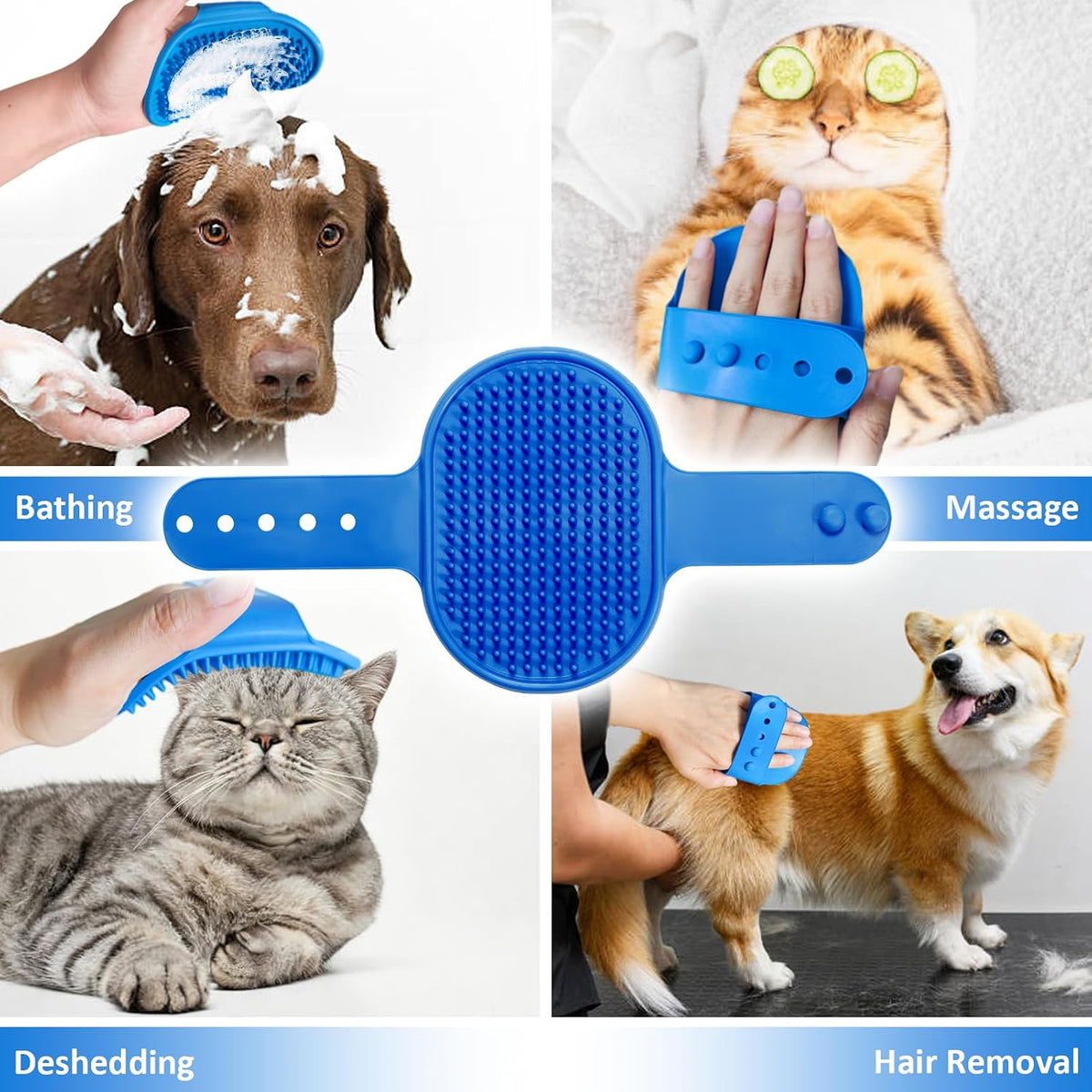 Dog Paw Cleaner Kit with No-Rinse Foam, Dog Paw Balm & Paw Scrubber