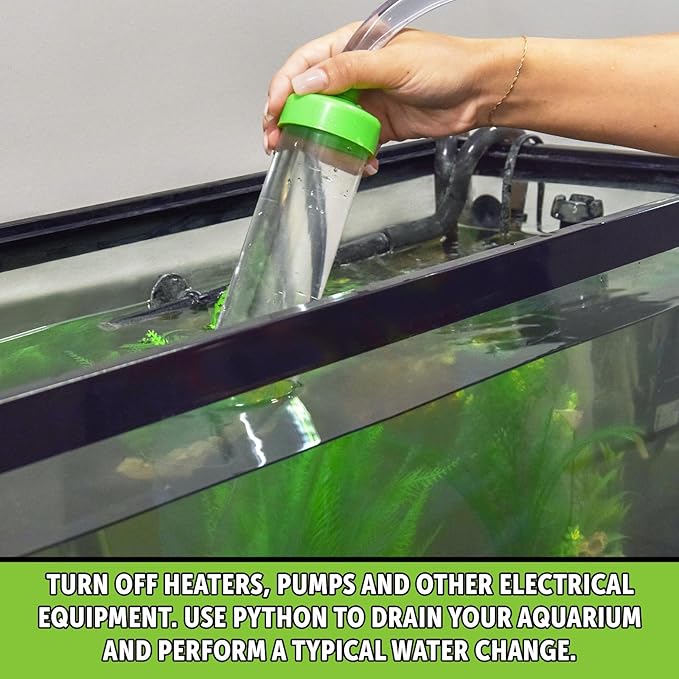 Python No Spill Clean and Fill Aquarium Maintenance System, Gravel Cleaner and - Image 6