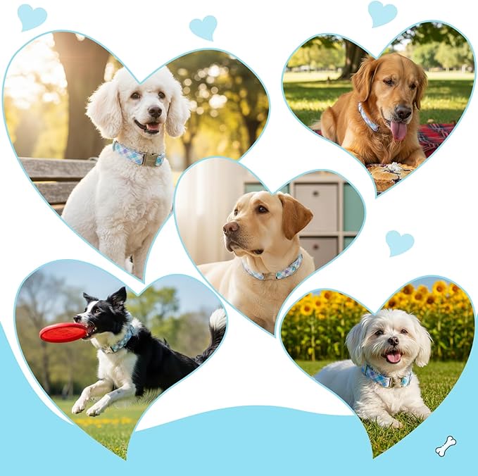 Cotton Collar for Dog，Soft Adjustable Dog Collars for Extral Small Dogs - Image 7