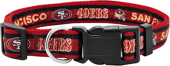 New & Improved Pets First NFL Licensed PET Collar- Heavy-Duty, and Durable New by PETSFIRST