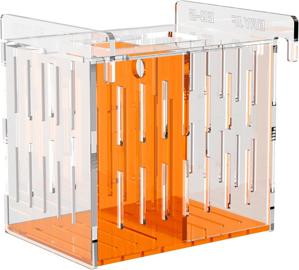 Acrylic Acclimation Box for Saltwater Fish and Reef Coral Quarantine Isolation Box for Aquarium Fish Hydroponic Plant External Breeding Box