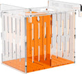 Acrylic Acclimation Box for Saltwater Fish and Reef Coral Quarantine Isolation Box for Aquarium Fish Hydroponic Plant External Breeding Box