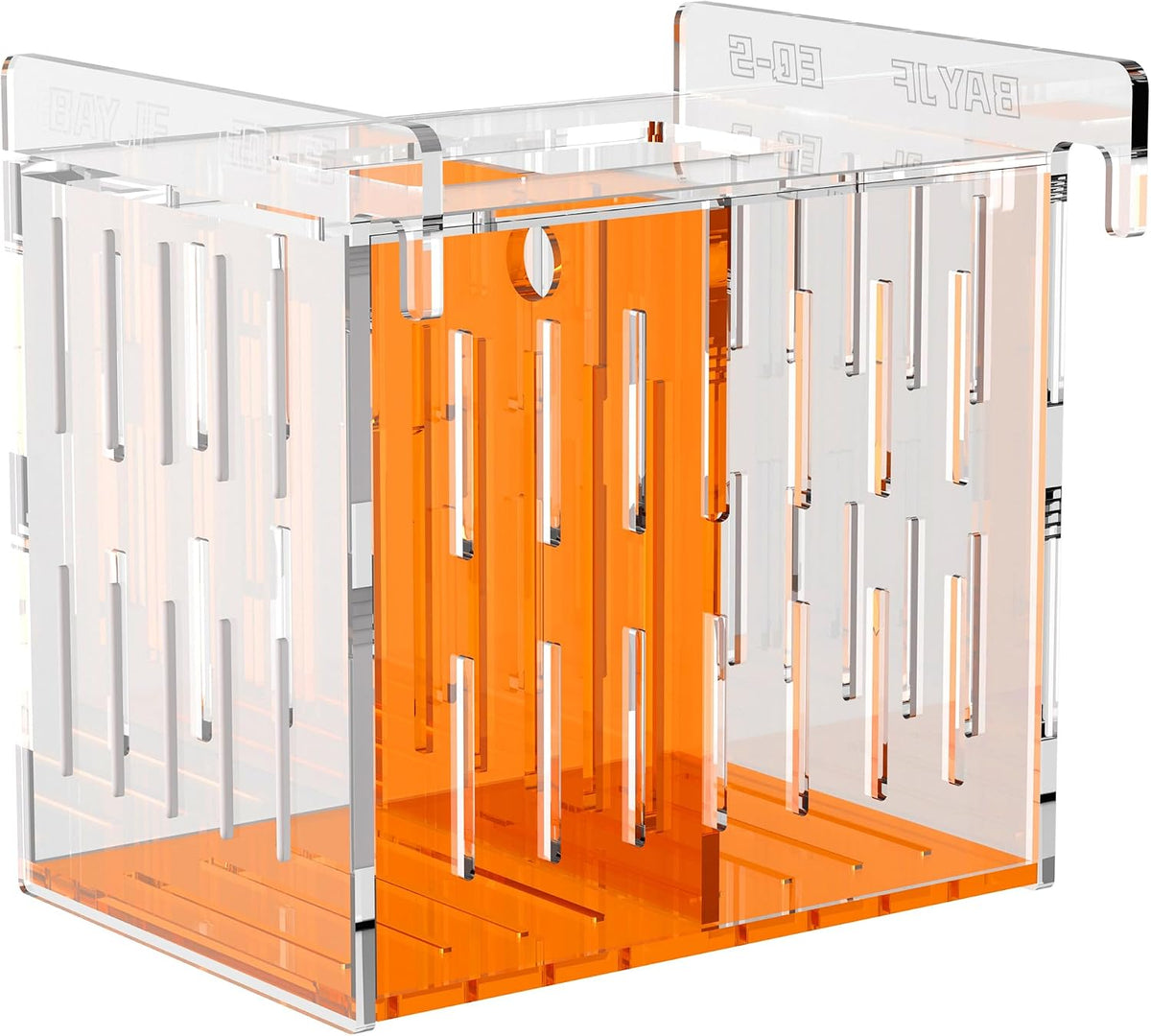 Acrylic Acclimation Box for Saltwater Fish and Reef Coral Quarantine Isolation Box for Aquarium Fish Hydroponic Plant External Breeding Box