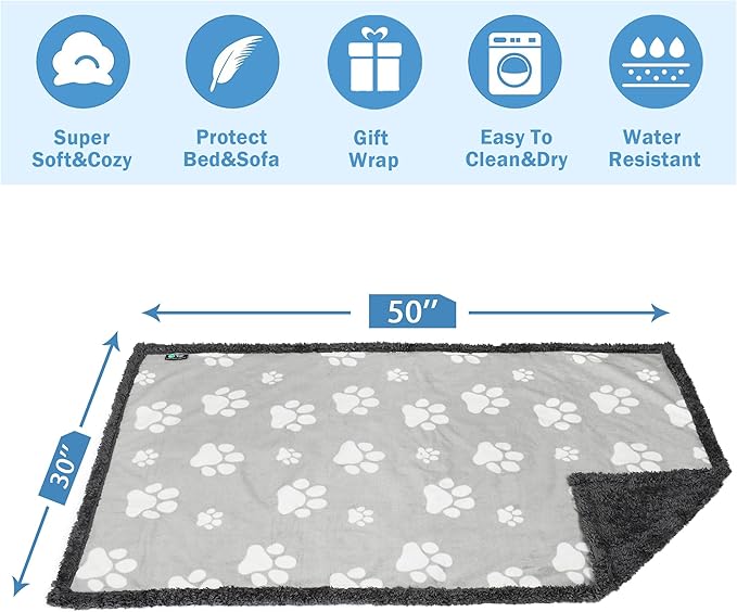 Kritter Planet Waterproof Dog Blanket, Reversible Water Proof Pet Blanket - Image 5