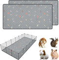 2Pcs Guinea Pig Cage Liners,Guinea Pig Fleece Cage Liners36''X72'' Super Absorbent Washable Pee Pads Reusable for Rabbit Hamster Chinchilla