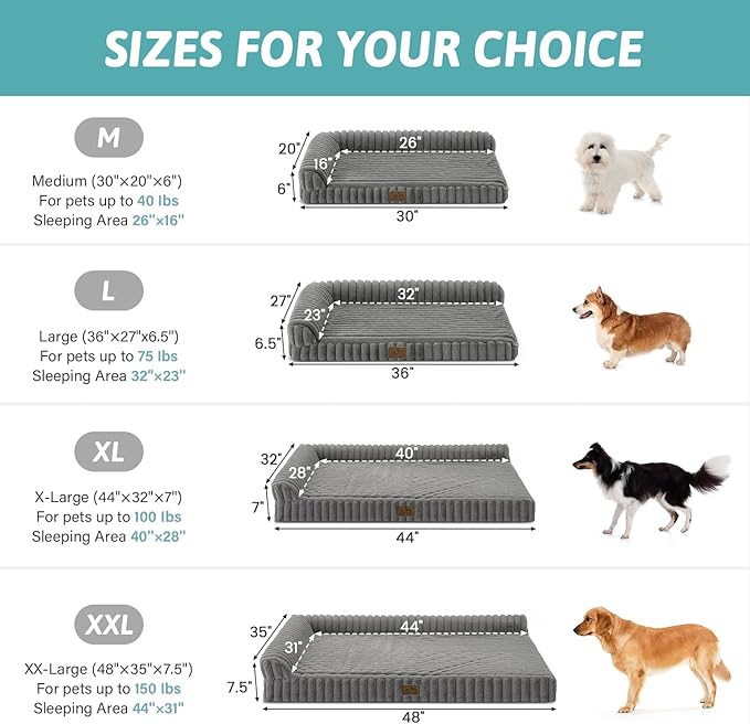 Cute Dog Bed, Faux Rabbit Fur Orthopedic Foam Dog Bed - Image 4