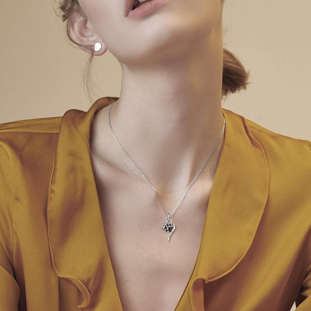 WINNICACA Urn Necklace 925 Sterling Silver Cremation Jewelry