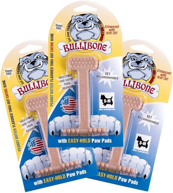 Bullibone Nylon Dog Chew Toy for Aggressive Chewers by Bullibone+Pet+Products+LLC