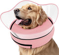 Supet Raised Inflatable Dog Cone Collar to Stop Licking, Soft Dog Cone by Supet