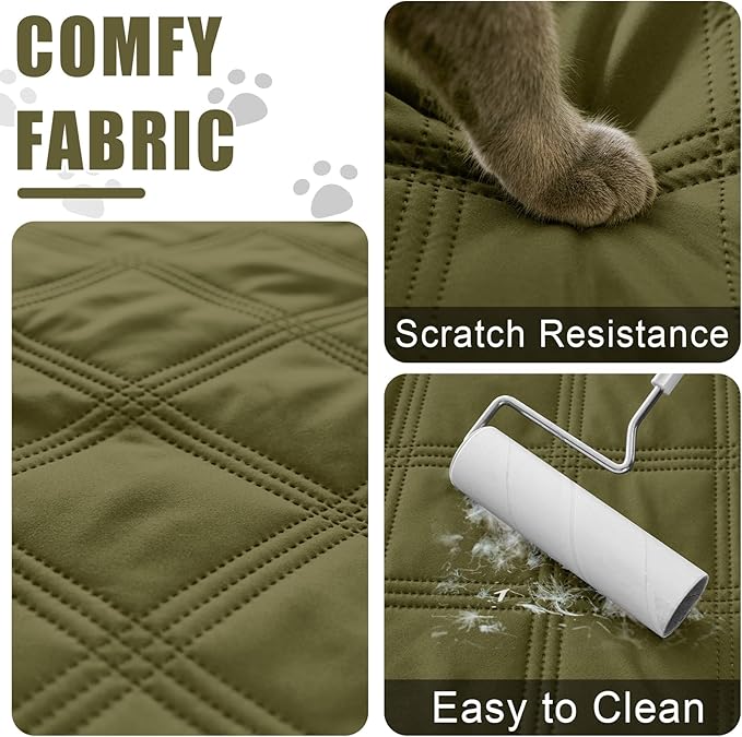 Smiry Waterproof Dog Bed Cover Blanket 30x70, Soft Reversible Pet Blanket - Image 4