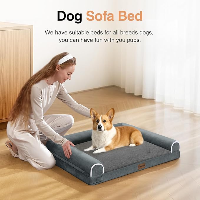 Small Dog Bed Orthopedic Washable: Beds Bolster Small Sized Dogs Bed Egg Crate - Image 3