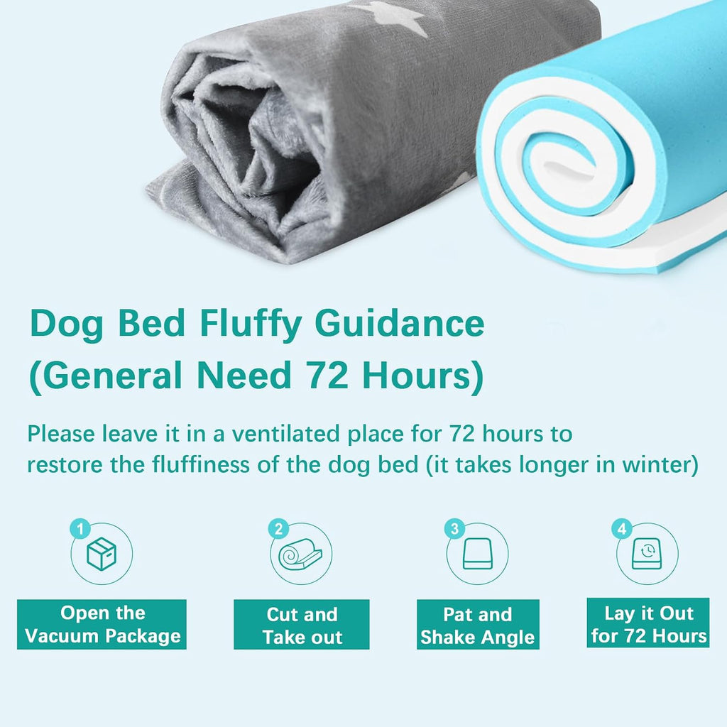 Waterproof Dog Bed for Large/Medium Dog, Memory Foam Dog Beds & Furniture