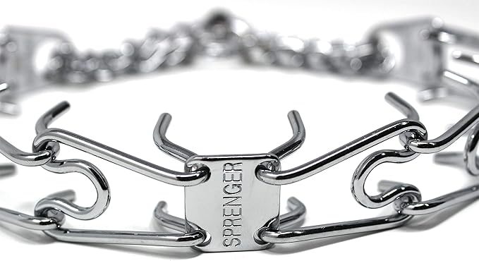 Herm Sprenger Prong Dog Training Collar, 22in x 3.0mm Medium, Ultra-Plus Chrome - Image 5