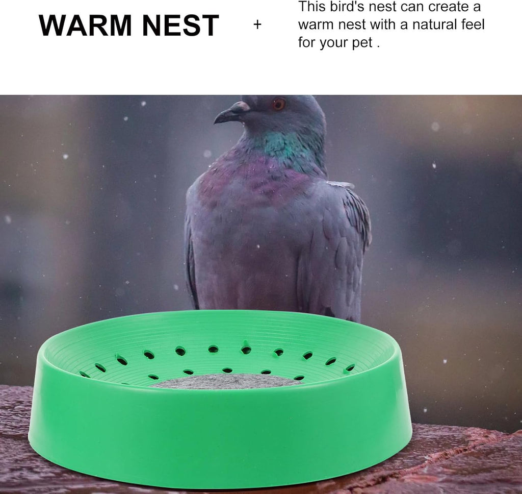 SEWACC 4 pcs Pigeon Nesting Bowls, Pigeon Hatching Bowl Nesting Bowls