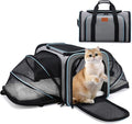 Expandable Pet Carrier, Airline Approved Soft-Sided Cat Dog Travel Bag by Unknown