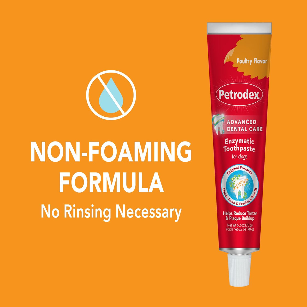 Petrodex Enzymatic Dog Toothpaste, Peanut Flavor, 2.5 Ounce (Pack of 6)